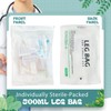 5Pcs 500ml Leg Bag Urinary Drainage Bag with 17.7 Inch