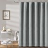 BTTN Extra Wide Shower Curtain - 108x72 Inch Linen Textured
