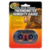 Zoo Med Economy Analog Dual Thermometer and Humidity Gauge, 6