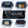 Sleek Space Drinks Carrier with Removable Divider and Velcro Closure,