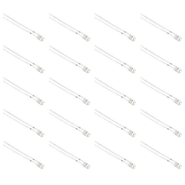 AllGIFT Receiver Diode 20pcs Energy Saving 3mm Light Sensitive Sensors