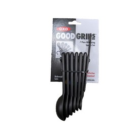 OXO NWT NEW 7 pc MEASURING SPOONS CUPS SET BLACK OXO GOODGRIPS COOKING TOOLS