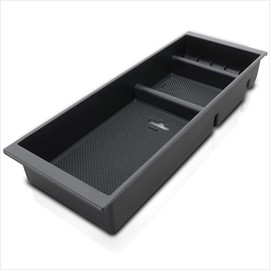 Oe Style Center Console Insert Organizer Tray,Armrest Secondary Storage Box Compatible with 15-19 Ford F150 Pickup