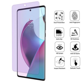 for Motorola Moto G 5G (2022), Anti Blue Light [Eye Protection] Tempered Glass Screen Protector, ZenHoo