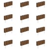 Greenes Fence 15 in. Full Log Edging (12-Pack, 15 ft.
