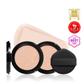 VIDIVICI BD Beach Black Perfection Cover Fit Cushion Refill Duo SPF40 PA++ / Semi-matte Cushion / 비디비치 블랙 퍼펙션 커버 핏 쿠션 리필 듀오 SPF40 PA++ / 세미매트 쿠션
