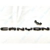 GMC OVERLAY 1PC Gloss Black Rear Tailgate Canyon Letter Emblem