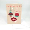 Recordable A5 Christmas Audio Cards. Christmas Bauble Cover - AX2261.
