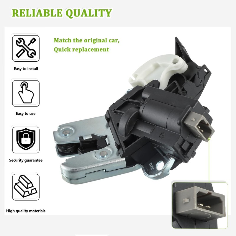 EPLZON Tailgate Lock Boot Door Lock A5 A6 A8 Golf