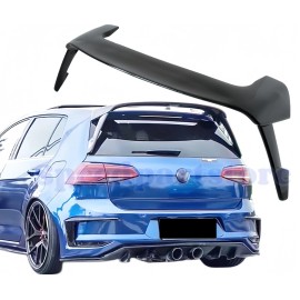 Unbranded Fits 2015-2019 VW Golf GTI MK7 Style Rear Roof Spoiler Wing Lip Glossy Black