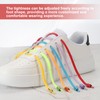 YELARXI No Tie Shoelaces Tieless Elastic Shoe Laces Replacement, 39"