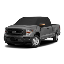 Kistrba Car Cover for Full-Size Truck Extended Cab, Truck Cab Cooler Sunshade Roof Cover Compatible with Ford F-150, Chevy Silverado, Dodge Ram, GMC Sierra, Toyota Tundra, Nissan Titan