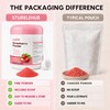 Sturelehub Organic Freeze Dried Strawberry Powder 8oz Fresh Taste in