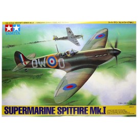 Tamiya 1/48 Masterpiece Series No. 32 British Air Force Supermarine Spitfire Mk.I Plastic Model 61032