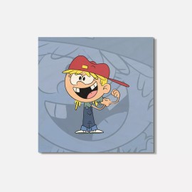 Unbranded The Loud House Cartoon Lana Loud 4'' X 4'' Square Wooden Coaster