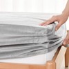 Kumori Microfiber Fitted Sheet, Cover, Warm, Autumn, Winter, Smooth, Blanket