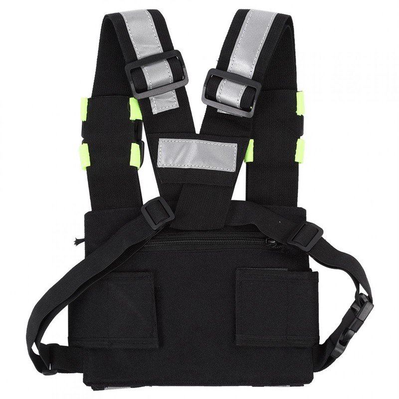 Kuuleyn Walkie Talkie Vest, Chest Strap Pack, Chest Strap Front