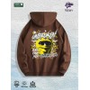 Unbroken Graphic Hoodie 100% Cotton US Warehouse 7 ColorsColor: Brown,