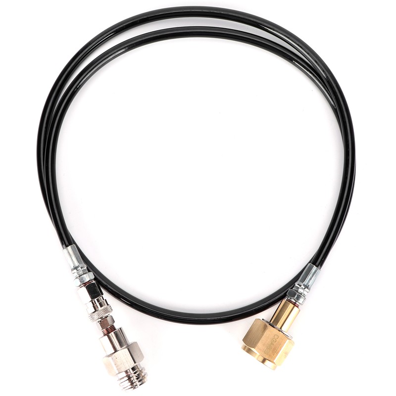 50in CGA320 Soda Hose CO2 Cylinder Refill Adapter Kit for