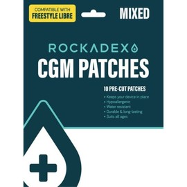 Rockadex Freestyle Libre Patches Mixed X 10