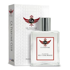 CA Perfume Impression of Chanova L'eau Rouge Women Fragrance Dupes Eau Perfume Spray 3.4 Fl Oz/100ml