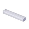 CRL 3/8" x 1/4" x 2" Clear Plastic Setting Blocks