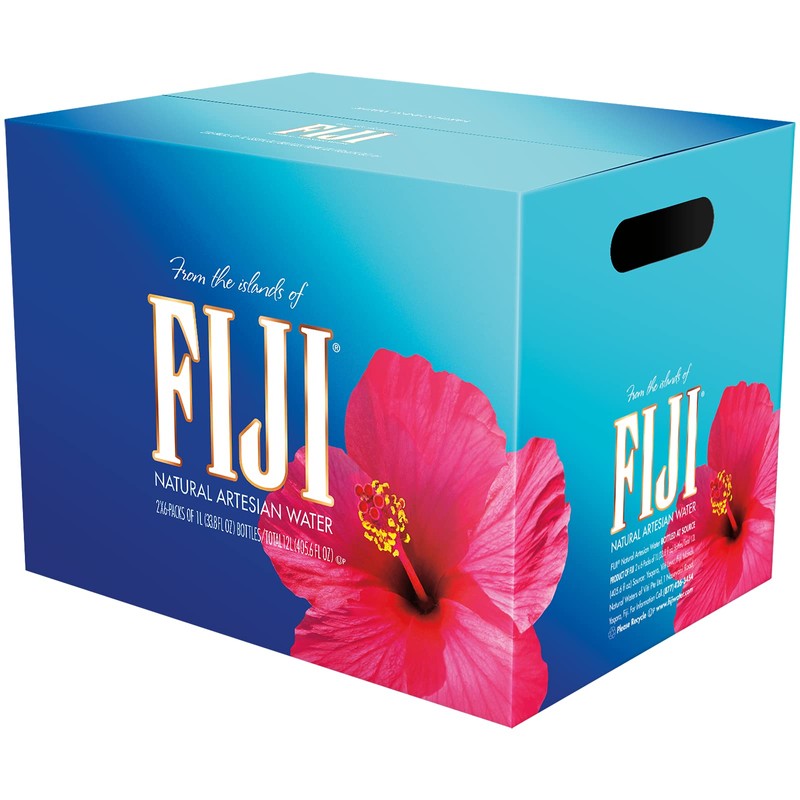FIJI Artesian Water 12 Pack, 33.8 Fl Ounce