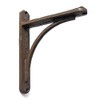 Sommerfield Shelf Brackets Shelf Brackets Angle Cast Iron Antique Brown
