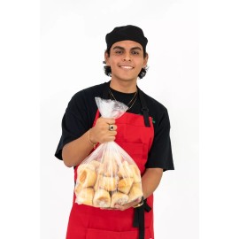 Dilitools Mandil Color Rojo Para Chef Delantal Cocina Mesero Dili
