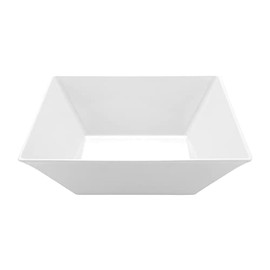 G.E.T. ML-250-W 20.4 qt. Square Bowl, White