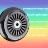 Suitcase Wheels Replacement Wheels 100 x 24 mm 8 mm