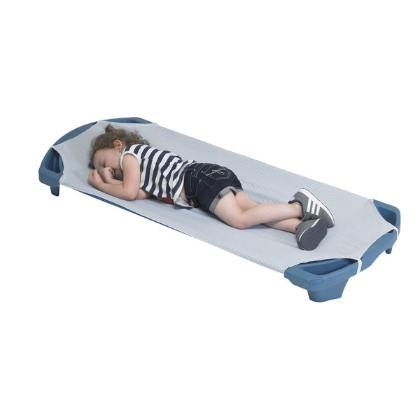 Angeles Angels Rest Gingham Cot Sheet, Standard, AFB5700SG, Kids Daycare,