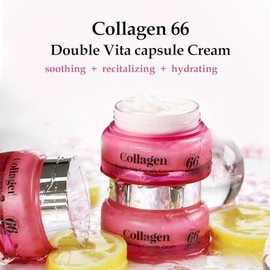 Crema facial de colágeno crema de colágeno marino Niacinamida y colágeno hidrolizado liofilizado Aumenta la firmeza