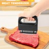 Meat Tenderizer with 48 Stainless Steel Ultra Sharp Needle Blades