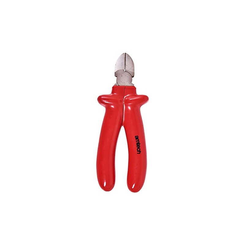 Amtech B0625 8" (200mm) Side Cutting Plier with Slip Guard