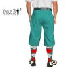 Golf Knickers Teal Microfiber (Plus Fours) for Men - 38"