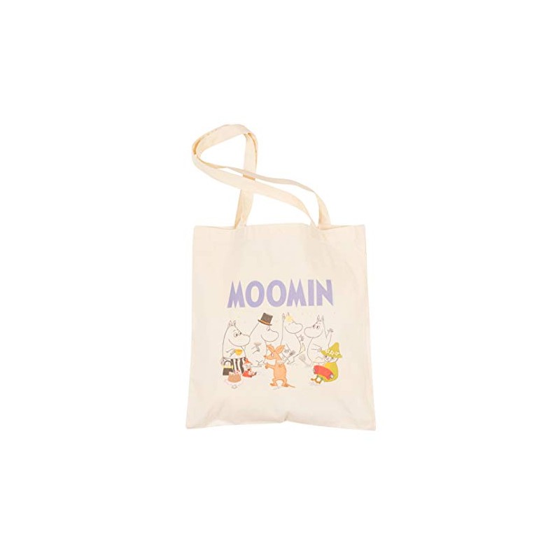 TruffleShuffle Tote Bags Moomins and Friends Tote Bag White/Off White