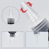 GOMAKERER 12 Pcs 3 Colors Cosmo Round Bottles, Mixed Color