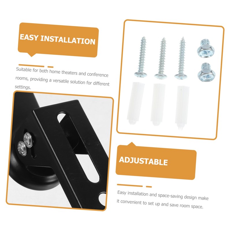 DOITOOL 1pc Projector Mount Bracket Wall Mount Security Camera Bracket