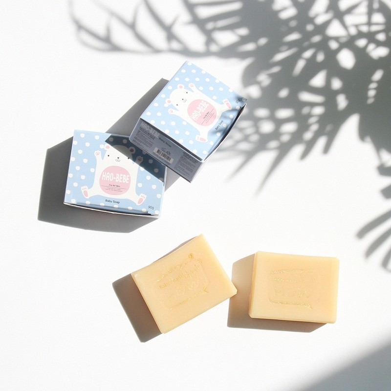 Haobebe Goat Milk Soap Handmade Acne Face Cleansing Soap Strong
