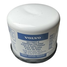 Volvo Genuine Oil Filter Ref#: 3517857 Fits Volvo 120 130 220, 140, 164, 200, 700, 850, 900, C70 (-2005), P1800, PV P210, S40 (-2004) V40, S40, S40, S40, S40, S40, S40, S40, 70 V70 0 (-2000), S90 V90