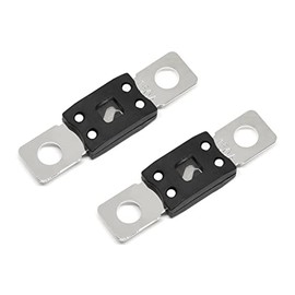 Tiooka 150A MEGA/AMG Fuse MEGA High Current Fuse AMG Fuse or ANM Bolt-On Fuse 150amp for Cars, Trucks, Construction Vehicles, Caravans 2 Pcs for mega Fuse Holder