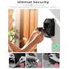 Key Security Box Wall Mount, 4-Digit Combination Lock Box with