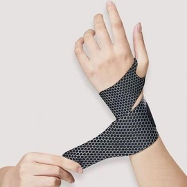 Ultralight Slim Wrist Support Band for Fitness, Men, and Maternity Wrist Support Skin/One Size 2ea