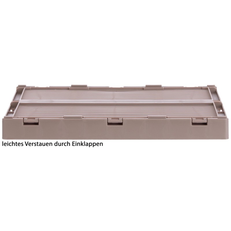 Brandsseller Foldable Folding Box, M, Sturdy Shopping Basket, Stackable Transport