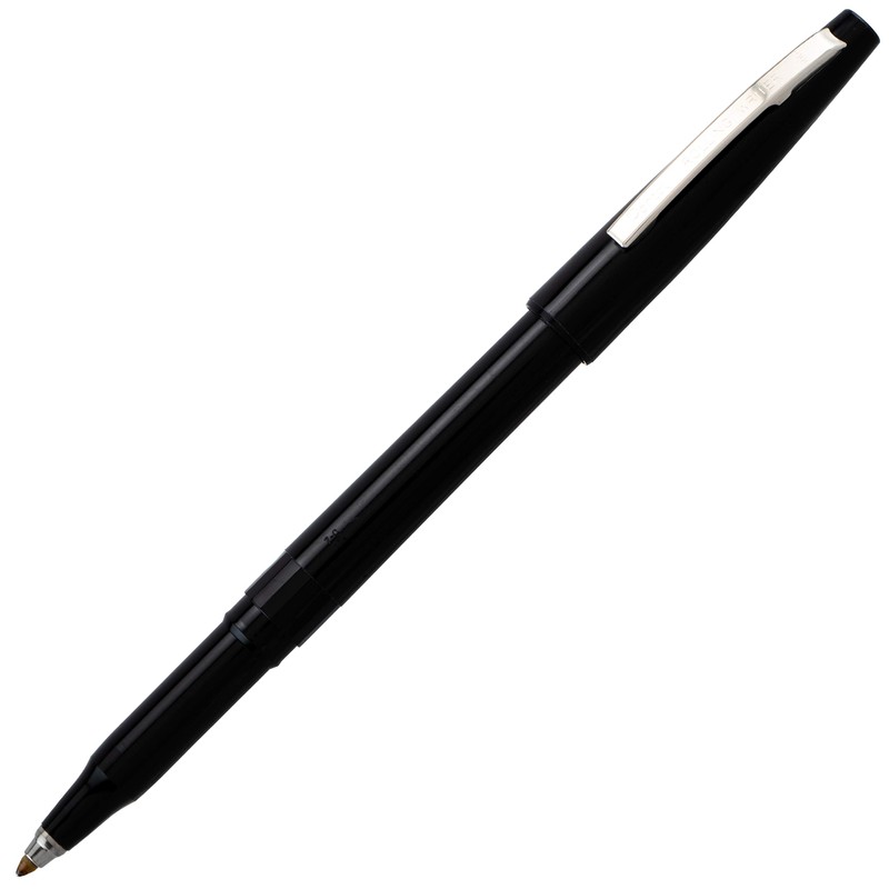 Pentel Rolling Writer Pen, 0.8 Millimeter Cushion Ball Tip, Black