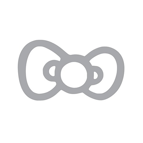 Cute Kitty Bow Vinyl Sticker Decals (Pack of 2) for