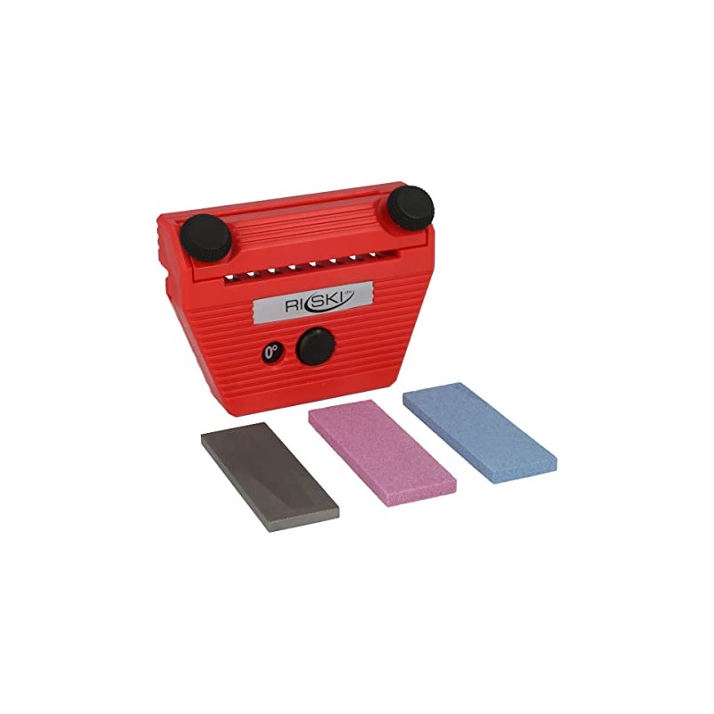 Multi Edge Sharpener Set Including Fin File and 2 Aluminium