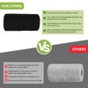 Joyberg 984 Feet/300 Meters Cotton String Thin Twine Cotton Twine
