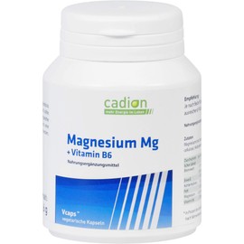Cadion Magnesium Capsules + B6, Pack of 90